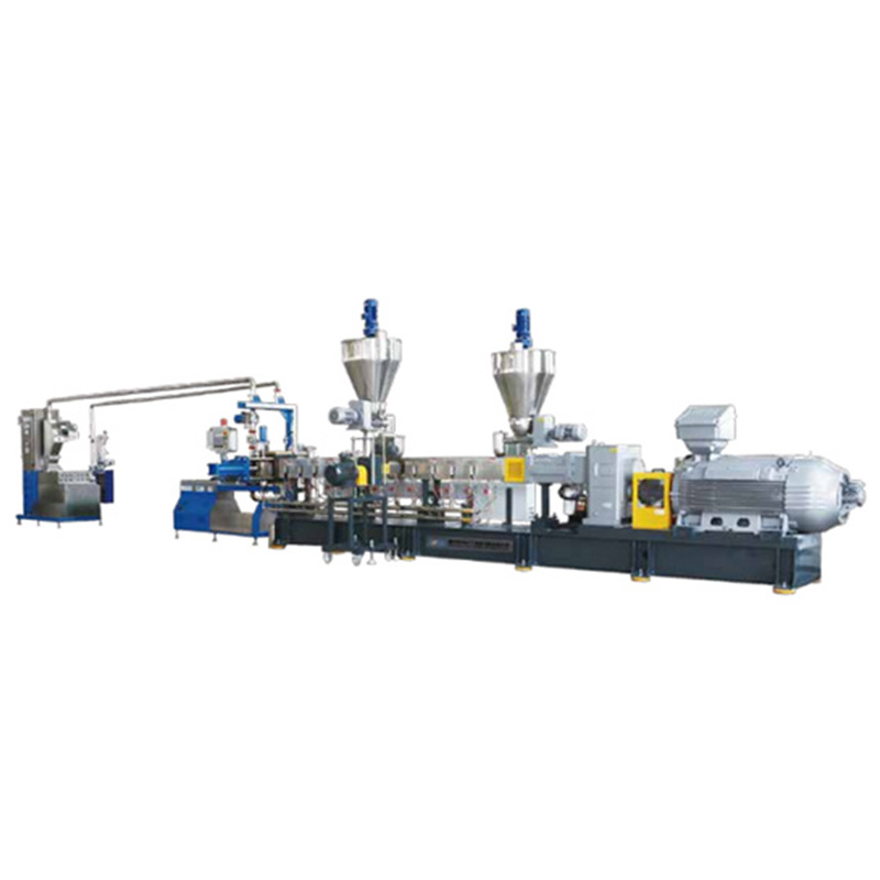 Large capacity high filler granulation production line